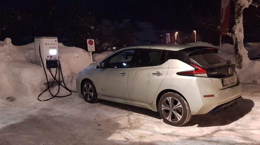 1000 kilometrov z električnim vozilom v zimskih razmerah