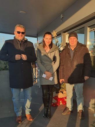 Ignac, Dubravka in Marjan