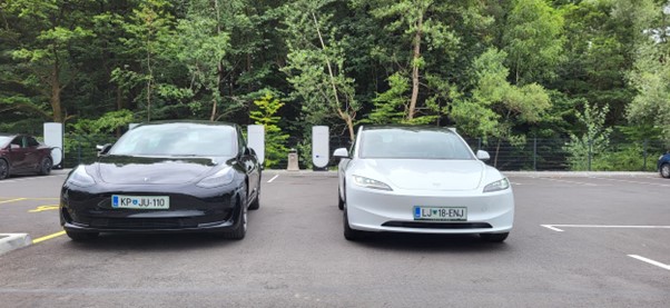Primerjalni test Tesle Model 3