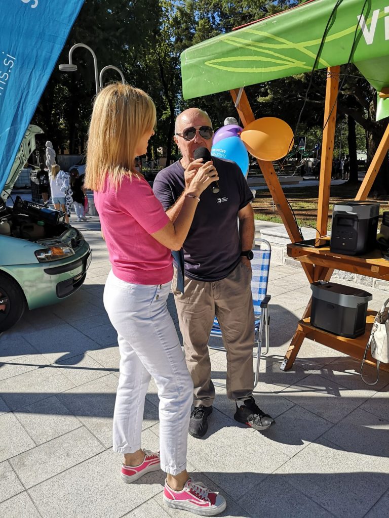 DeMS na odprtju Evropskega tedna mobilnosti v Vipavi