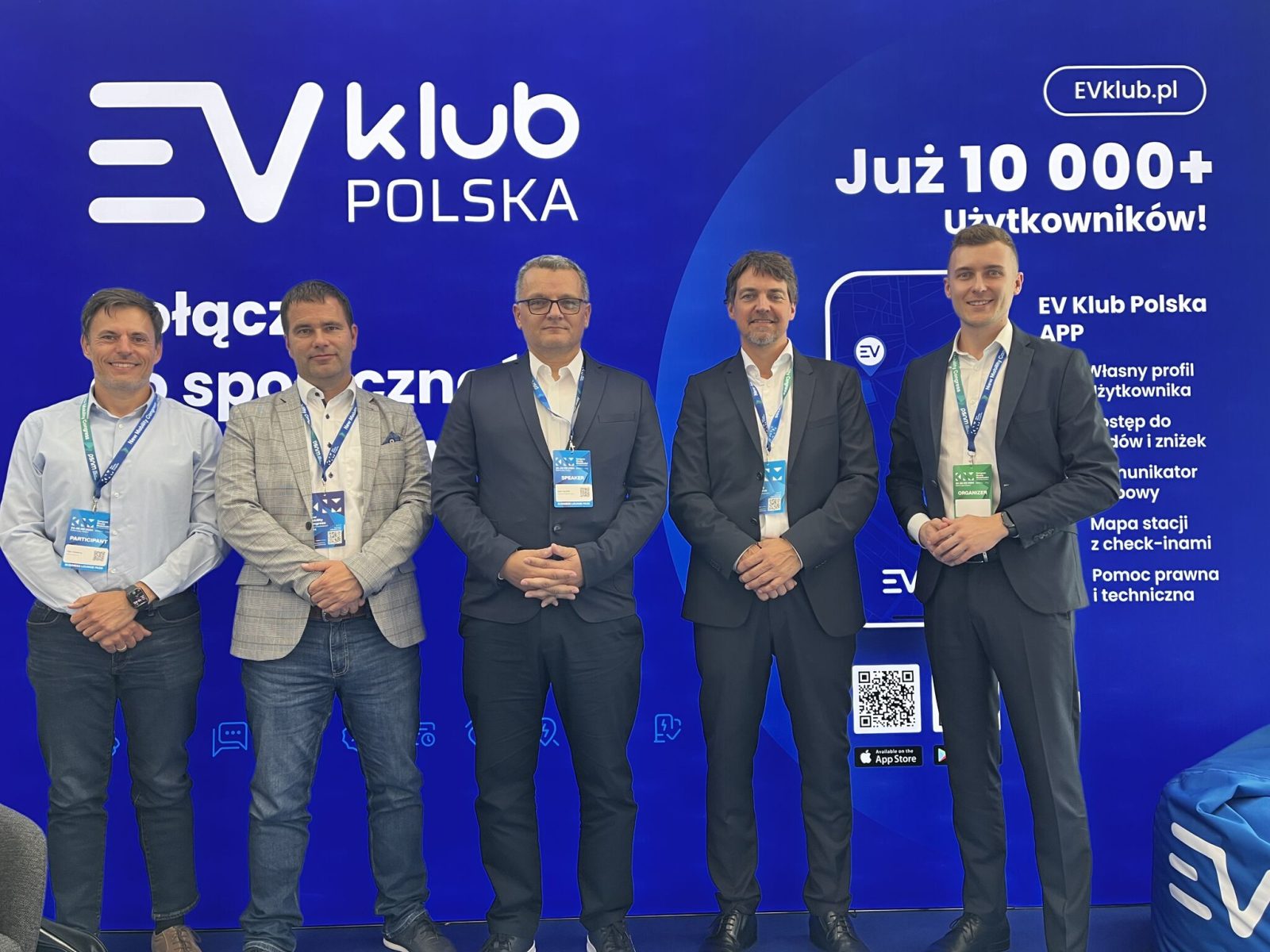 Mini GEVA-srečanje: Tibor Antalóczy, Marko Logonder, Ignac Završnik, Sveinung André Kvalø in Łukasz Lewandowski.