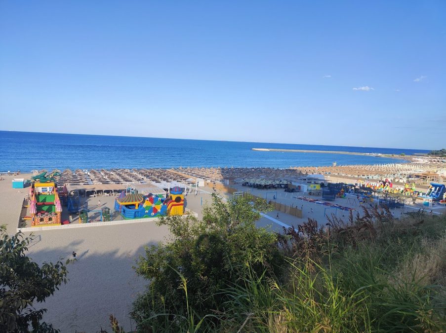 Peščena plaža Črnega morja