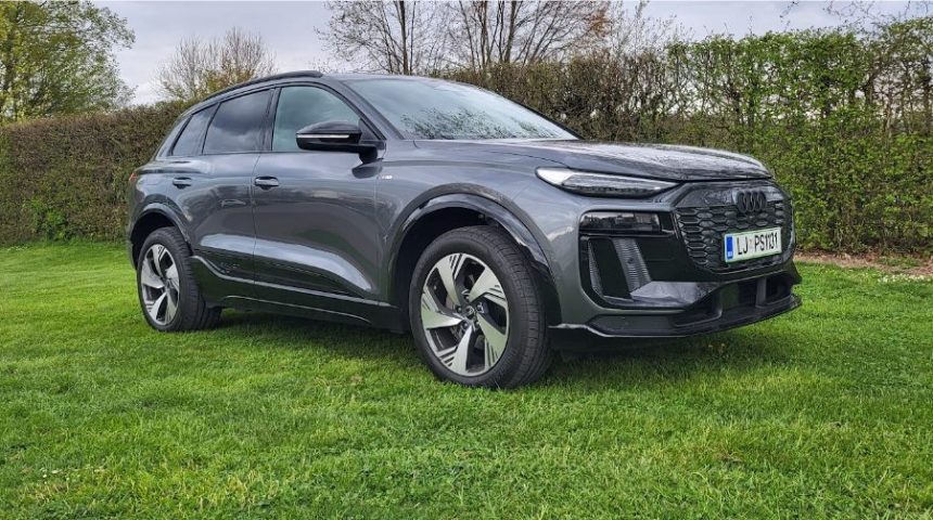 DeMS test: Audi Q6 e-tron quattro ali srednje velik nemški tank