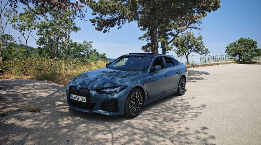 BMW i40 edrive40, neslišni grand coupe