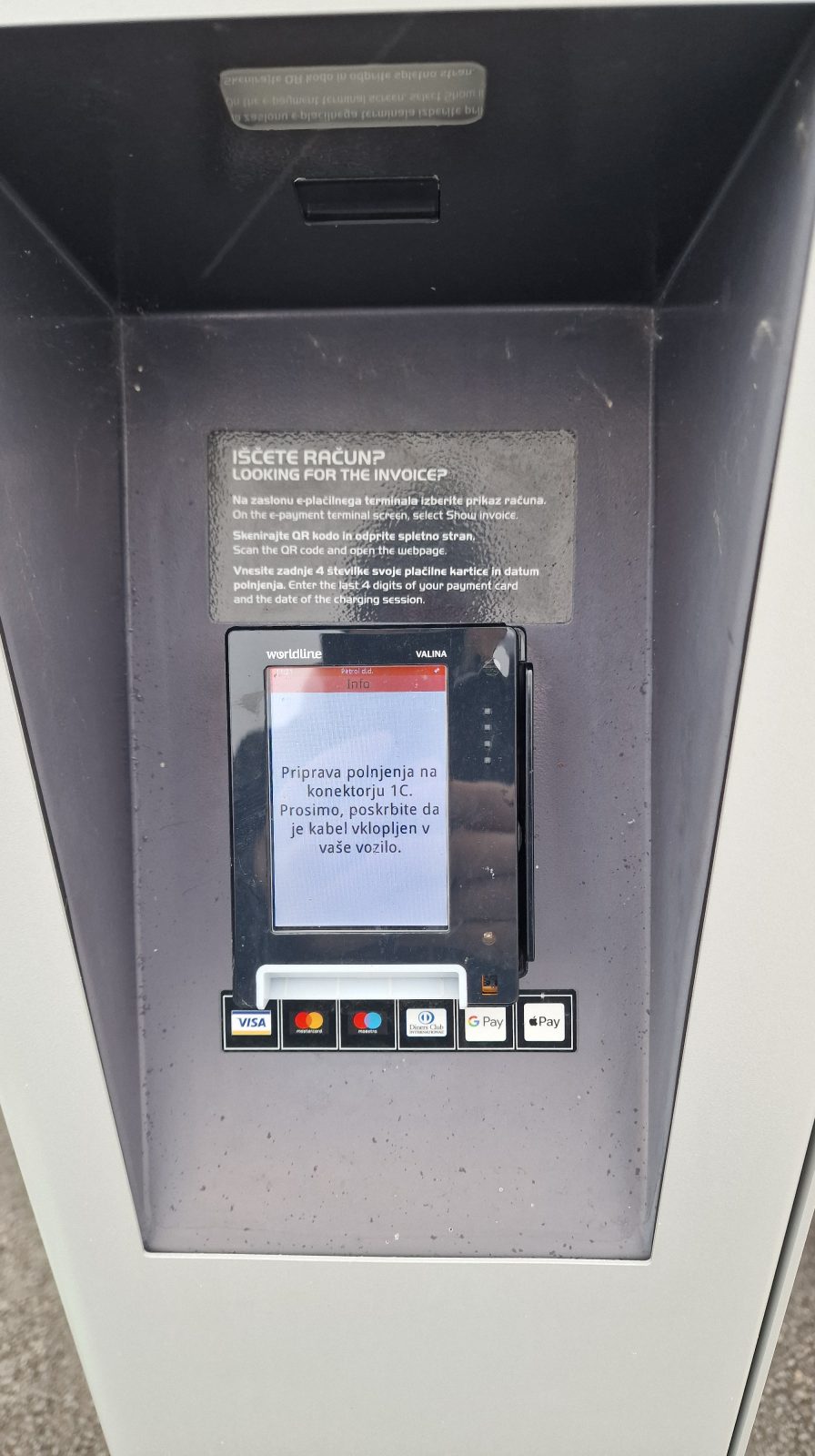Pri Petrolu je avtorizacija 20 €.