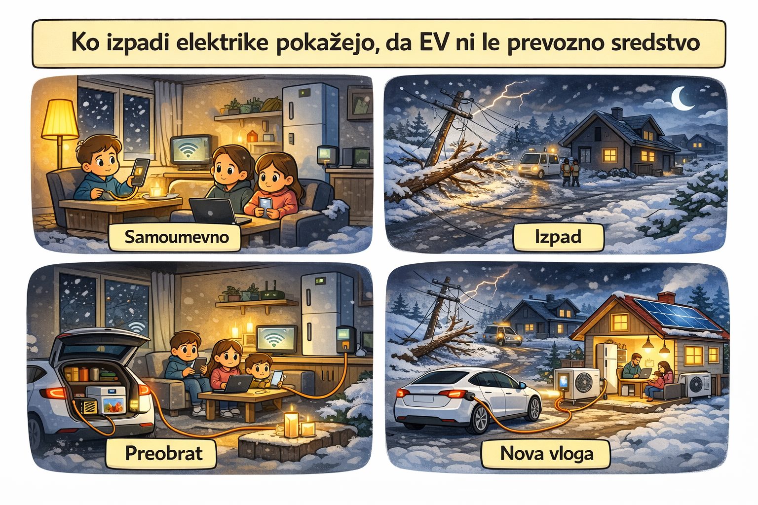 Električno vozilo kot energijska rezerva
