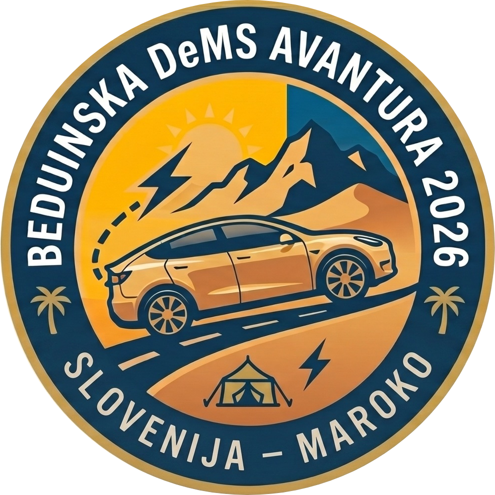 Beduinska DeMS avantura 2026: Ljubljana–Maroko–Ljubljana