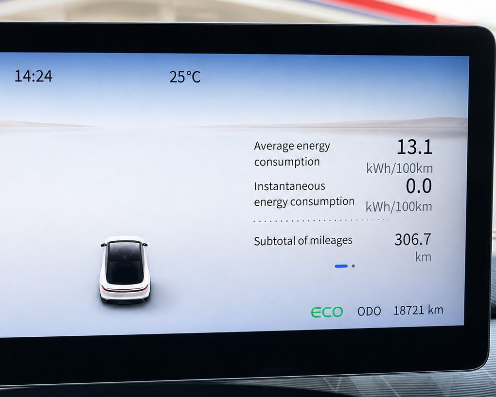 13,1 kWh/100 km
