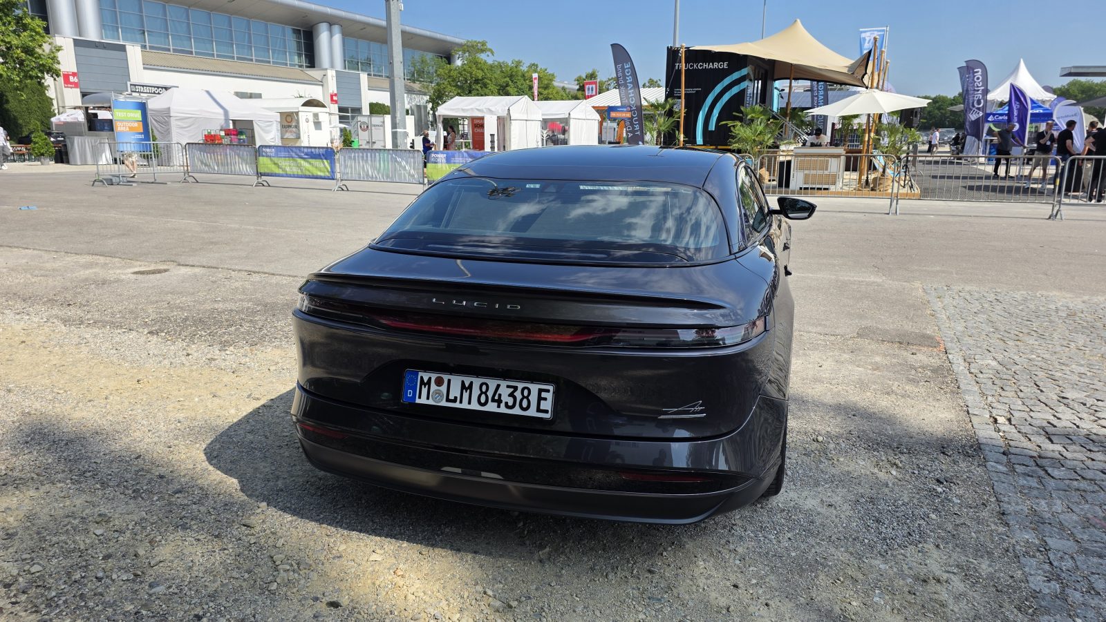 Lucid Air in Gravity