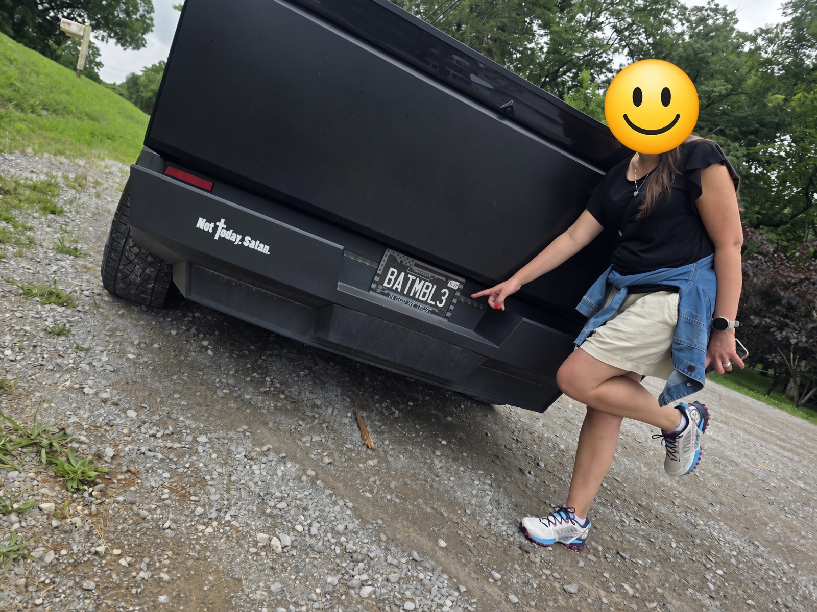 Zadnja stran Cybertrucka
