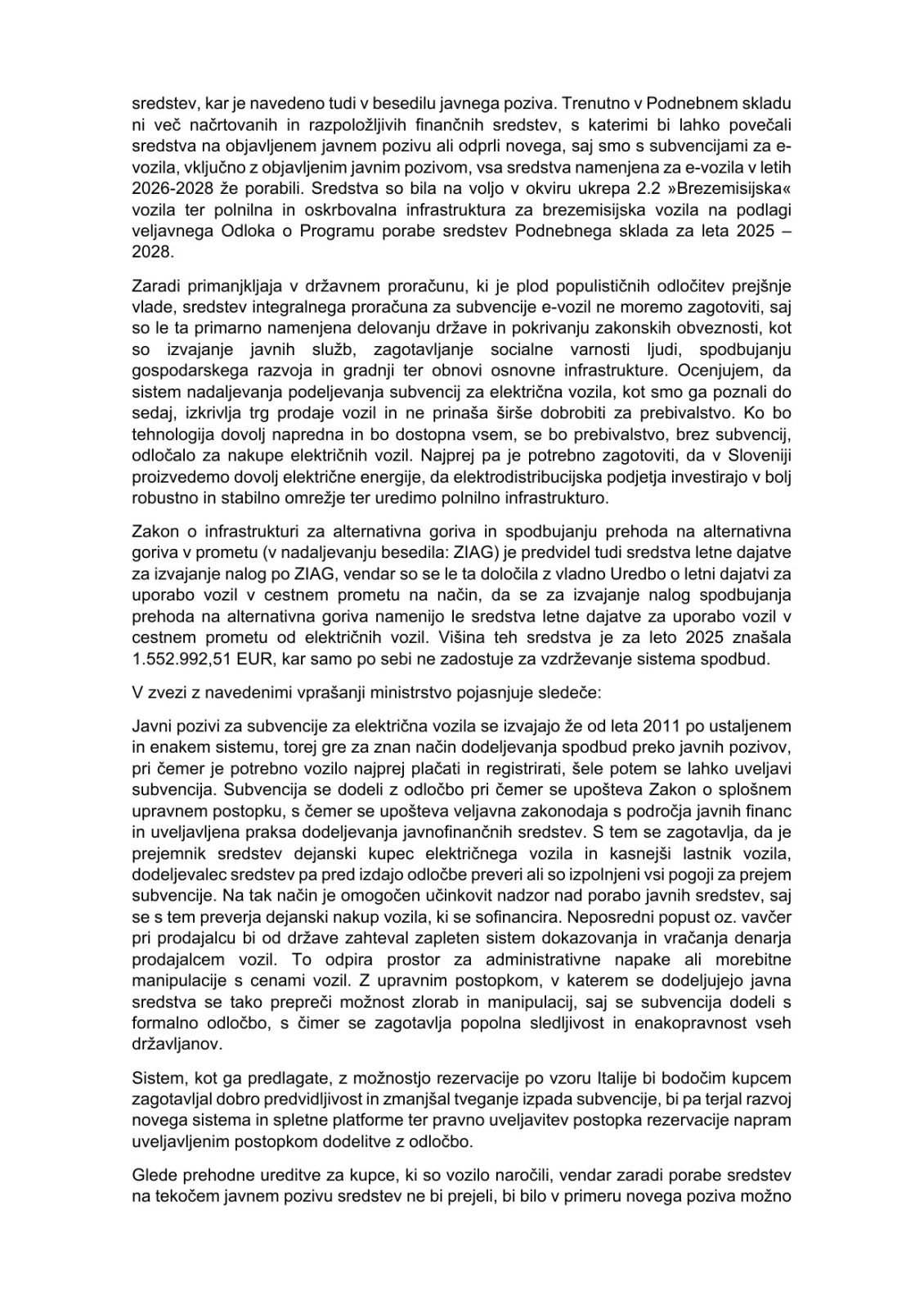 Odgovor poslancu Alešu Hojsu (370-5/2026-2440-5), stran 2