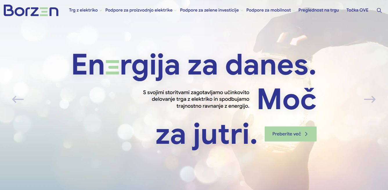 Vir: spletna stran Borzen