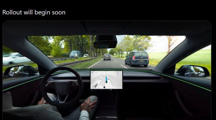 Pozdravljamo: Tesla FSD Supervised odobren v Sloveniji
